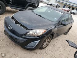 Salvage cars for sale at San Antonio, TX auction: 2010 Mazda 3 I