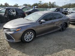 Toyota salvage cars for sale: 2022 Toyota Camry LE