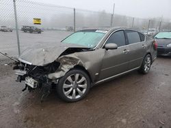 Salvage cars for sale at Chalfont, PA auction: 2007 Infiniti M35 Base