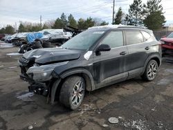 Salvage cars for sale at Denver, CO auction: 2021 KIA Seltos S