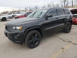 Salvage cars for sale at Bridgeton, MO auction: 2015 Jeep Grand Cherokee Laredo