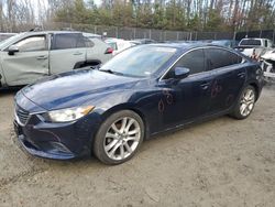 Mazda salvage cars for sale: 2015 Mazda 6 Touring