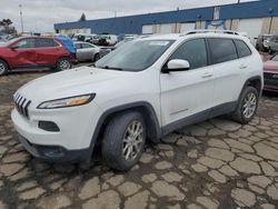 Jeep salvage cars for sale: 2017 Jeep Cherokee Latitude