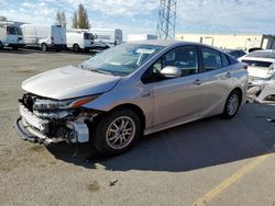 Toyota salvage cars for sale: 2021 Toyota Prius Prime LE