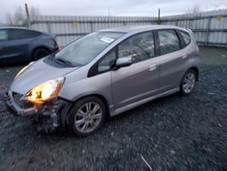 Salvage cars for sale at Arlington, WA auction: 2009 Honda FIT Sport