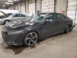 Honda Accord salvage cars for sale: 2018 Honda Accord Sport