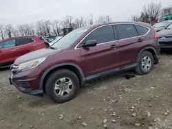 Salvage cars for sale at Baltimore, MD auction: 2015 Honda CR-V LX