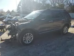 Salvage cars for sale at Knightdale, NC auction: 2015 Ford Explorer XLT