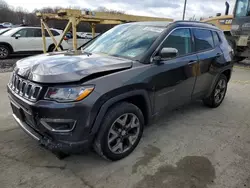 Jeep salvage cars for sale: 2018 Jeep Compass Limited