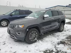 Jeep Grand Cherokee Limited salvage cars for sale: 2016 Jeep Grand Cherokee Limited