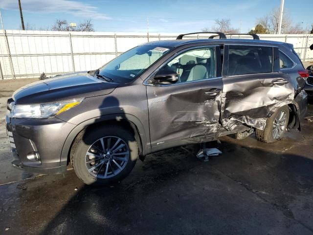 2019 Toyota Highlander Hybrid