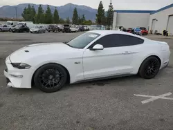 Salvage cars for sale at Rancho Cucamonga, CA auction: 2021 Ford Mustang GT