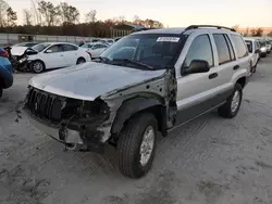 Jeep Grand Cherokee Laredo salvage cars for sale: 2004 Jeep Grand Cherokee Laredo