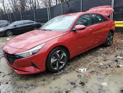 Salvage cars for sale at Waldorf, MD auction: 2023 Hyundai Elantra SEL