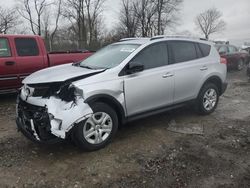 Salvage cars for sale from Copart Cicero, IN: 2015 Toyota Rav4 LE