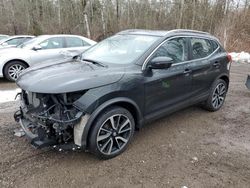 Salvage cars for sale from Copart Cookstown, ON: 2018 Nissan Rogue Sport S