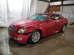 Salvage cars for sale at Ebensburg, PA auction: 2012 Cadillac CTS Premium Collection