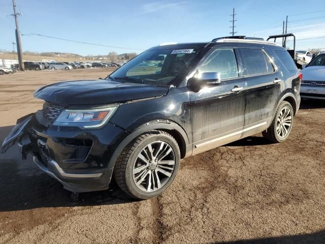 2018 Ford Explorer Platinum