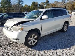 Salvage cars for sale from Copart Eight Mile, AL: 2008 Toyota Highlander