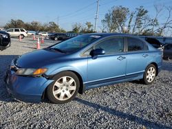 Salvage cars for sale at Riverview, FL auction: 2007 Honda Civic LX