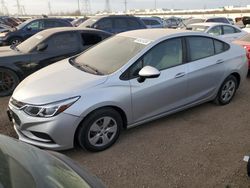 Salvage cars for sale at Elgin, IL auction: 2017 Chevrolet Cruze LS