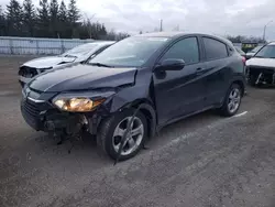 Salvage cars for sale at Bowmanville, ON auction: 2016 Honda HR-V EX