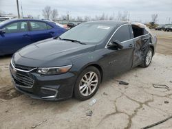 Salvage cars for sale from Copart Dyer, IN: 2017 Chevrolet Malibu LT