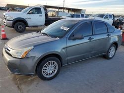 Salvage cars for sale at Grand Prairie, TX auction: 2010 Ford Focus SE