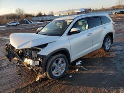 Vehiculos salvage en venta de Copart Columbia Station, OH: 2015 Toyota Highlander Limited