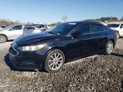 Salvage cars for sale at Hueytown, AL auction: 2017 Ford Fusion SE