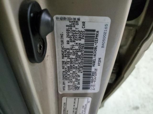 2002 Toyota Camry LE