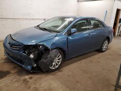 Salvage cars for sale at Ham Lake, MN auction: 2013 Toyota Corolla Base