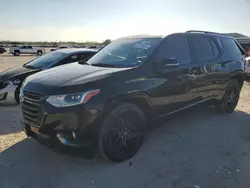 Salvage cars for sale at San Antonio, TX auction: 2019 Chevrolet Traverse Premier