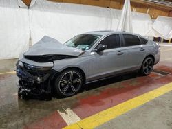 Honda Accord salvage cars for sale: 2024 Honda Accord Hybrid Sport