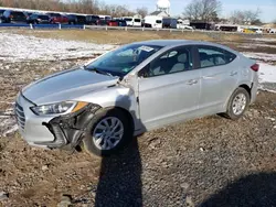 Salvage cars for sale at Hillsborough, NJ auction: 2017 Hyundai Elantra SE