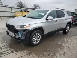 Chevrolet salvage cars for sale: 2021 Chevrolet Traverse LT