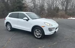 Salvage cars for sale at Marlboro, NY auction: 2014 Porsche Cayenne