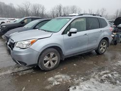 Salvage cars for sale from Copart Marlboro, NY: 2015 Subaru Forester 2.5I Premium