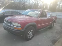 Chevrolet s10 salvage cars for sale: 2004 Chevrolet S Truck S10