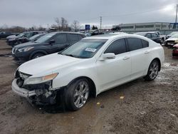 Salvage cars for sale at Chicago Heights, IL auction: 2010 Acura TL