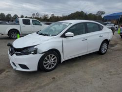 Salvage cars for sale at Florence, MS auction: 2019 Nissan Sentra S