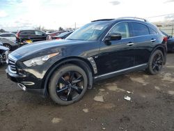 Salvage cars for sale at San Martin, CA auction: 2015 Infiniti QX70