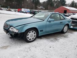 Salvage cars for sale at Mendon, MA auction: 1995 Mercedes-Benz SL 500