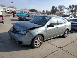 Salvage cars for sale at Sacramento, CA auction: 2005 Ford Focus ZX4