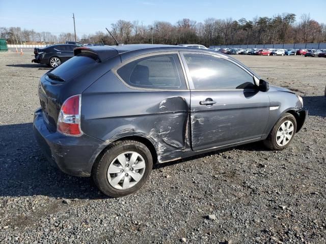 2010 Hyundai Accent Blue