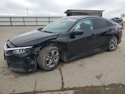 Salvage cars for sale at auction: 2018 Honda Civic LX