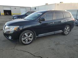 Salvage cars for sale at Vallejo, CA auction: 2015 Nissan Pathfinder S