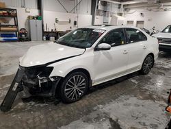 Salvage cars for sale at Elmsdale, NS auction: 2014 Volkswagen Jetta SEL