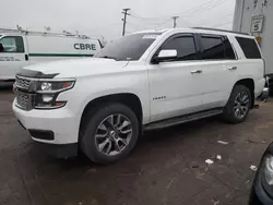 Salvage cars for sale at Chicago Heights, IL auction: 2017 Chevrolet Tahoe K1500 LT