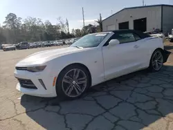 Vehiculos salvage en venta de Copart Savannah, GA: 2017 Chevrolet Camaro LT